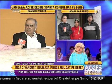Nicolae Badea, director DGASPC Vâlcea: "Nu este legal. Adopția lui Paul este o faptă penală!"