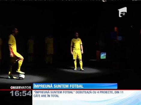 Federaţia Română de Fotbal a demarat programul "Împreună suntem fotbal"
