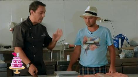 "Poftiţi de vă iubiţi": Chef Sorin Bontea intră în acţiune! Flavia şi Margherita au făcut 800 de sarmale, iar Giani Kiriţă şi Seleşi au copt vinete