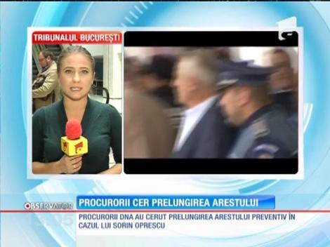 Procurorii DNA cer prelungirea arestului primarului suspendat al Capitalei, Sorin Oprescu