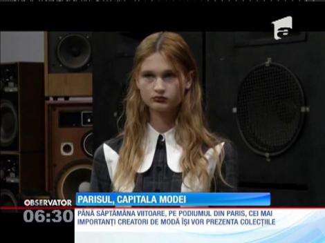 A început Săptămâna Modei de la Paris