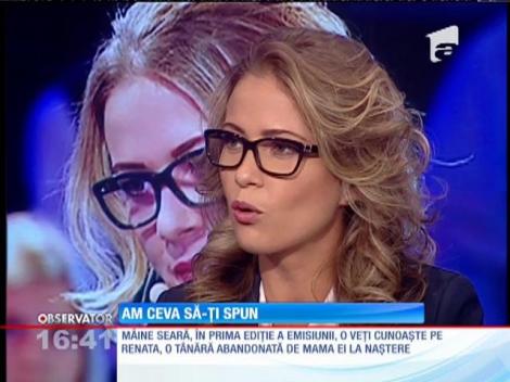 "Am ceva să-ţi spun" debutează joi la Antena 1! Sonia Simionov, invitată în platoul de la Observator