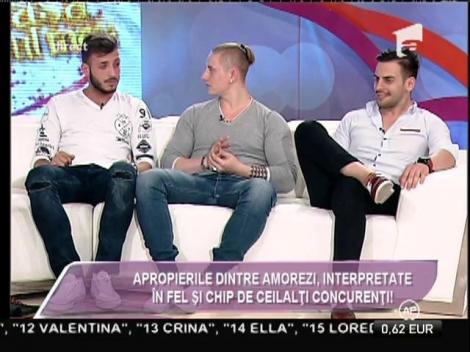 Se înfiripă ceva între ei!? Ciprian şi Liliana, atingeri tandre, spre deliciul concurenţilor