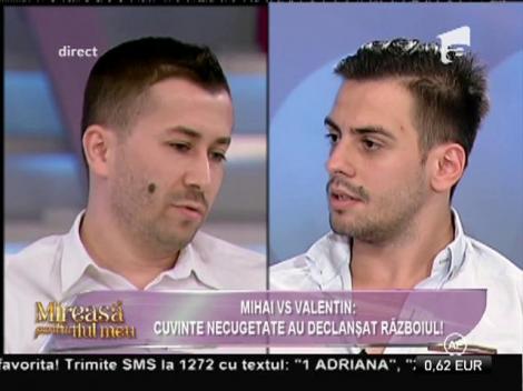 Valentin, Loredana și Mihai, conflict de proporții