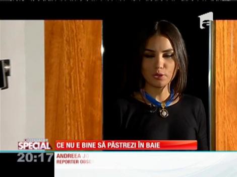 SPECIAL! Ce nu e bine să păstrezi in baie