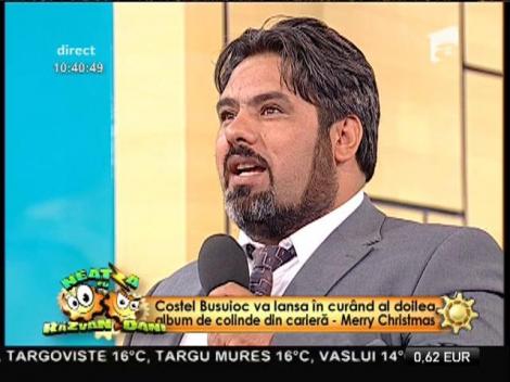 Costel Busuioc, surpriză muzicală de Crăciun