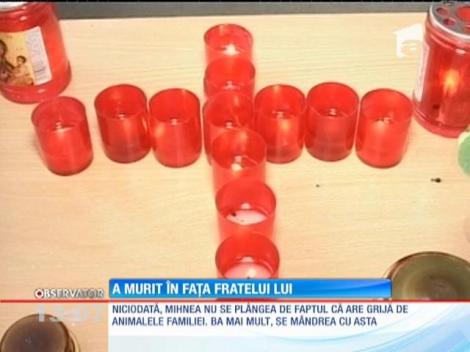 Un copil de 13 ani a murit în faţa fratelui său