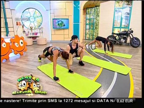 Fitness la Neatza! Tipuri de exerciţii de bază, în funcţie de condiţia fizică