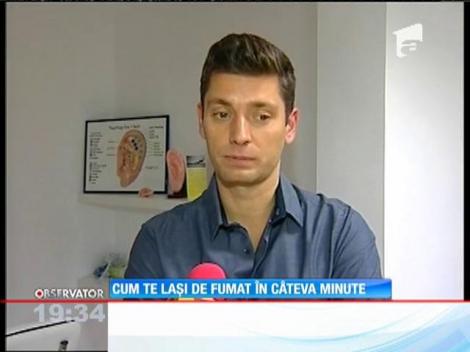 Valentin Butnaru a testat cea mai nouă metodă anti-fumat