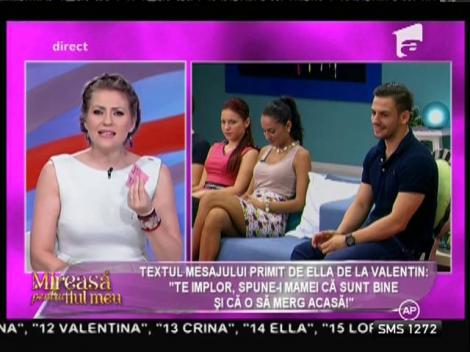Valentin i-a scris un bilețel, pe ascuns, mamei lui: ”O să merg acasă!”