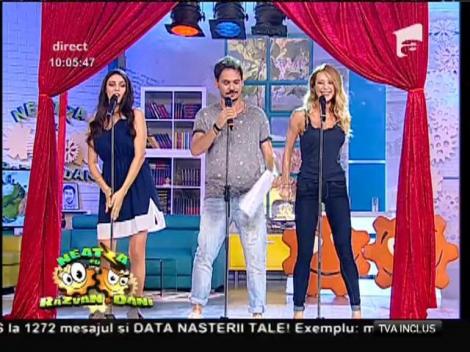 Nu i-ai mai văzut vreodată aşa! Răzvan Simion, Flavia Mihăşan şi Amalia Ştefania au cântat LIVE la "Neatza" şi au făcut senzaţie