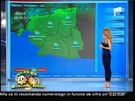 Vreme frumoasă la început de octombrie! Prognoza meteo cu Flavia Mihăşan