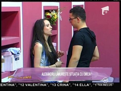 Alexandru s-a dat bătut. Nu o mai vrea pe Emilia!
