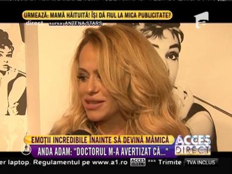 Anda Adam mai vrea un copil: "Aș vrea ca următorul să fie băiețel"