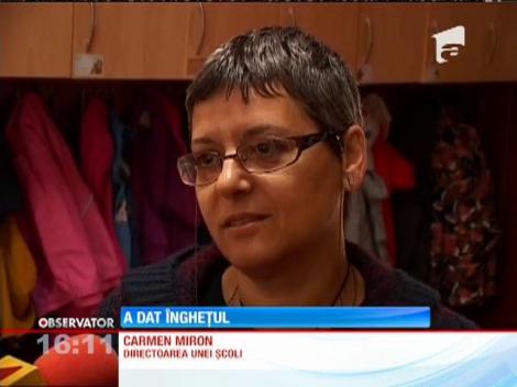 Frigul a pus stăpânire pe Miercurea Ciuc