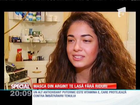 SPECIAL! Masca de argint te lasă fără riduri