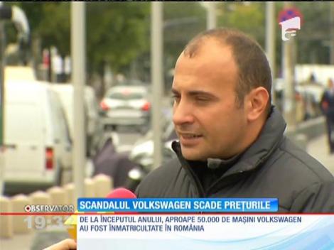 Scandalul Volkswagen scade prețurile mașinilor second hand