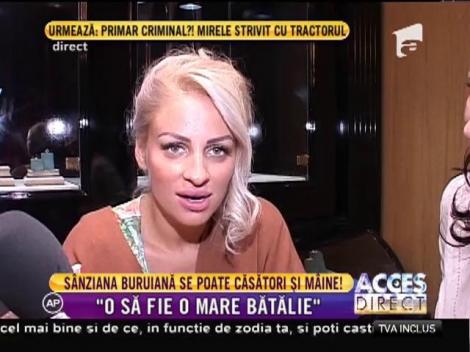 Nunta poate să înceapă! Sânziana Buruiană şi-a ales verighetele!