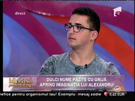 După eșecul cu Emilia, Alexandru se reorientează