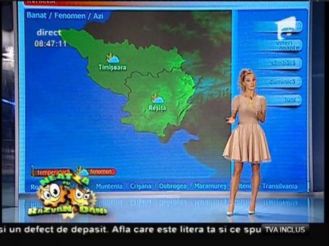 În următoarele zile, soarele va lua locul ploilor și al norilor! Prognoza meteo cu Flavia Mihăşan
