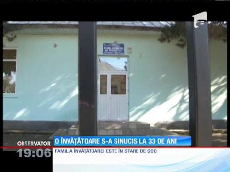 O învăţătoare de 33 de ani din Dâmboviţa s-a sinucis