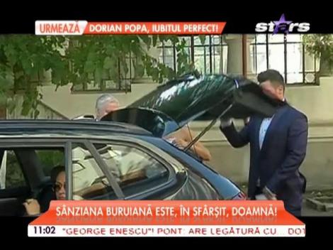 Sânziana Buruiană s-a căsătorit! Rochia pe care a purtat-o la cununia civilă a atras toate privirile