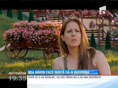 Nea Mărin pregăteşte o nuntă ca-n Bucovina, pentru doi tineri pasionaţi de motoare