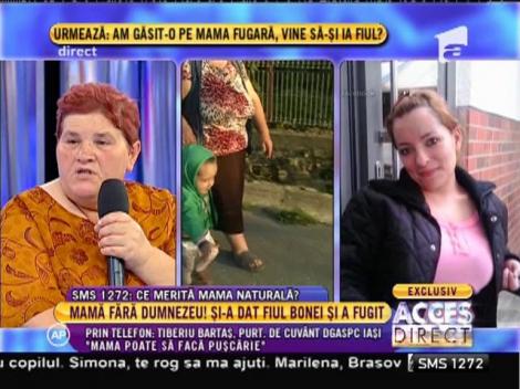 Bona: "Mama copilului are HIV. Copilul nu"