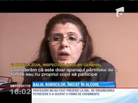 Balul bobocilor din Constanţa, stropit din plin cu băuturi interzise minorilor