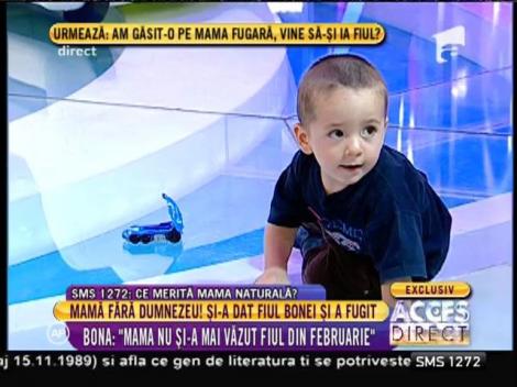 Bona: "Mama nu şi-a mai văzut fiul din februarie"
