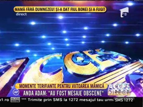 Momente terifiante pentru Anda Adam