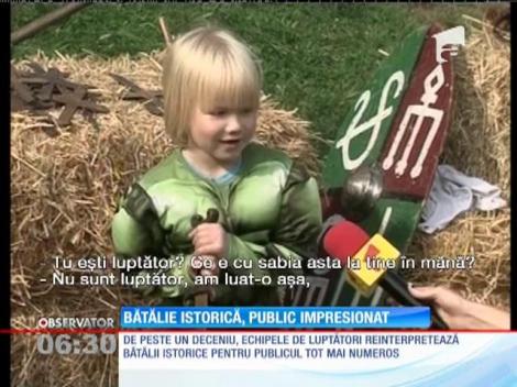 O bătălie istorică a fost pusă în scenă la Cluj Napoca