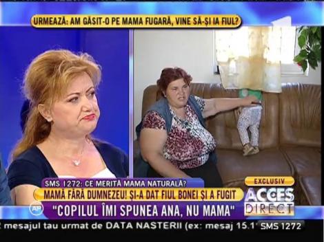 Mama: "Îl iau pe copil dacă doamna vorbeşte frumos cu mine"