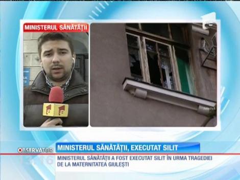 Ministerul Sanatatii, executat silit în urma tragediei de la Maternitatea Giuleşti