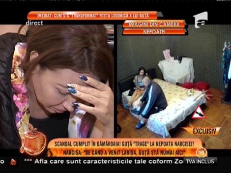 Nicolae Guţă, acuzat că are o atitudine complet nepotrivită faţă de nepoata Narcisei!