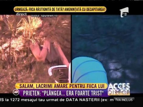 Florin Salam, lacrimi amare pentru fiica lui