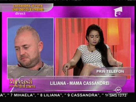 Liliana, mama Cassandrei, reacţie furtunoasă! Ce i-a reproşat lui Eduard