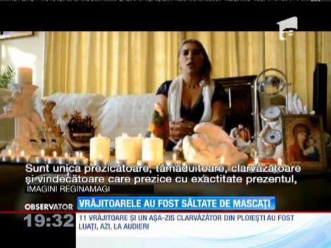 Mai multe vrăjitoare celebre au fost luate pe sus de mascaţi!