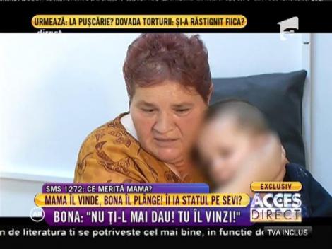 Război monstru! Mama care a vrut să-şi vândă pruncul pe 5000 de euro, la un pas de bătaie cu străina care i-a crescut fiul aproape un an!