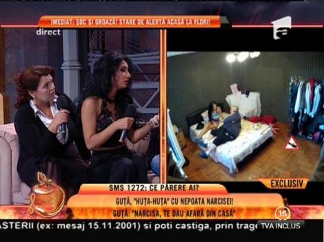 Nepoata Narcisei: ”Guţă m-a pupat, dar nu mi-a plăcut!”