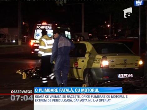 Un motociclist de 30 de ani și-a găsit sfârșitul într-o intersecţie din Capitală