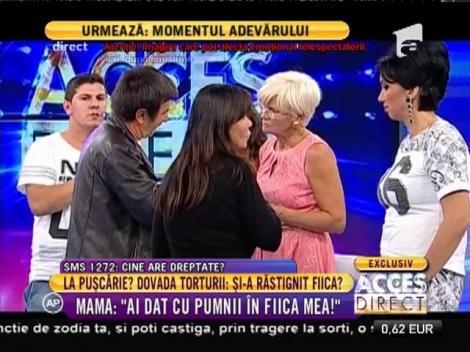 Scandal fără precedent în culisele Acces Direct! Tatăl acuzat că şi-a răstignit fiica şi mama s-au dezlănţuit