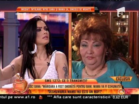 Oana Zăvoranu: ”Mărioara a fost omorâtă pentru bani. Mama va fi exhumată!”
