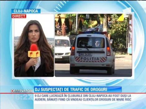 Cluj Napoca: DJ suspectaţi de trafic de droguri