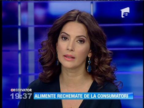 Alimentele periculoase care au fost deja cumpărate vor fi rechemate de la consumatori. Sesizările vor fi afişate on-line
