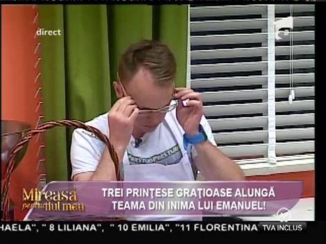 Emanuel, o adevărată catastrofă în bucătărie! Cum s-a descurcat la cina cu cele trei fete