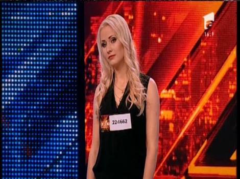 Prezentare: Natalia Jemna, plin de speranțe pe scena X Factor