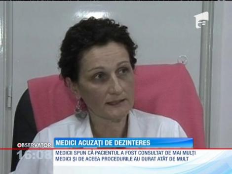 Medici acuzaţi de dezinteres
