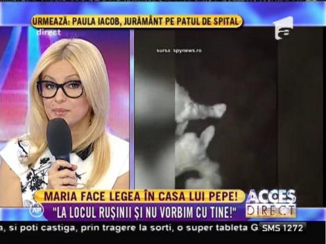 Scandal mare în familia lui Pepe. Tăticul şi fiica lui, Maria i-au ţinut morală câinelui