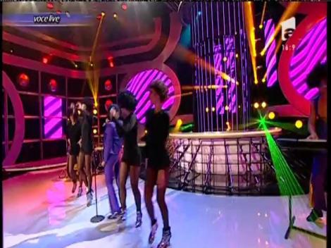 Tania Popa se transformă în James Brown - "Sex machine"